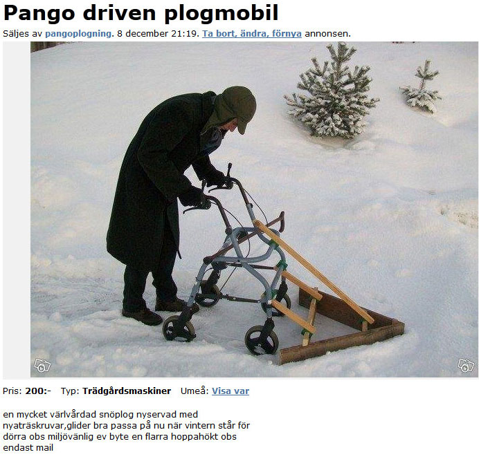 Pango driven plogmobil