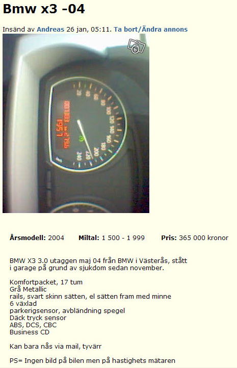 Bmw x3 2004