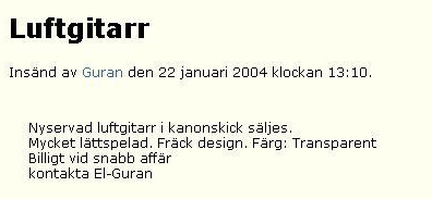 Luftgitarr