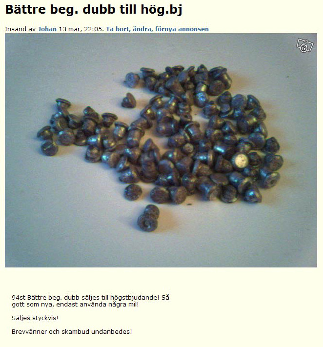 Bättre beg. dubb till hög.bj
