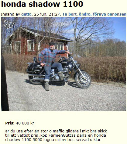 honda shadow 1100
