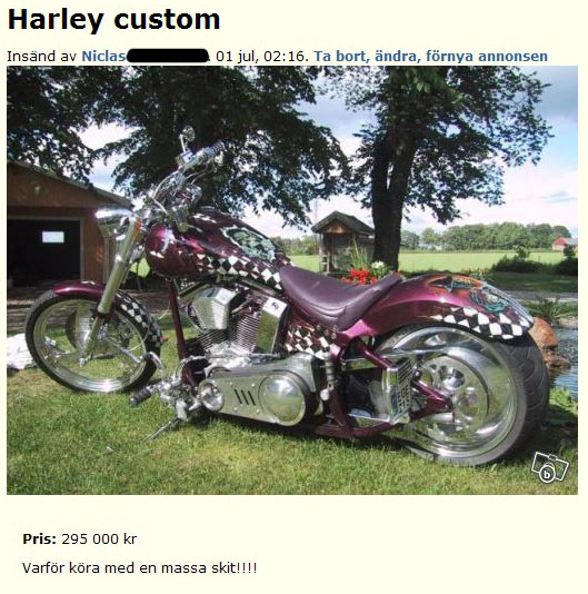 Harley custom