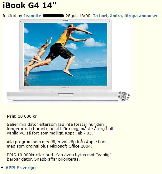 iBook G4 14&#34;