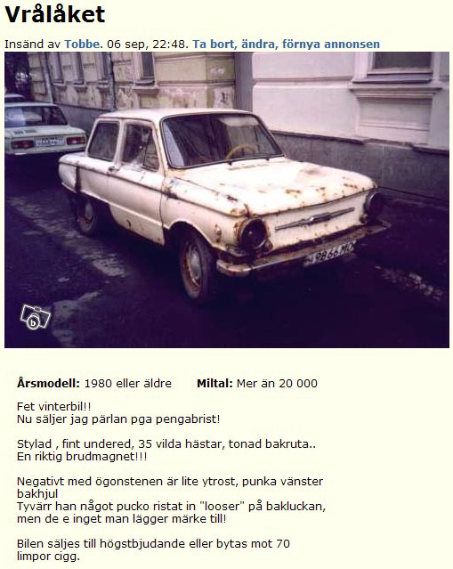 Vrålåket
