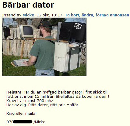 Bärbar dator