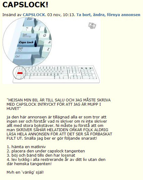 CAPSLOCK!