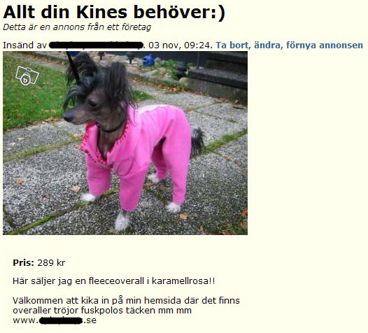 Allt din Kines behöver:)