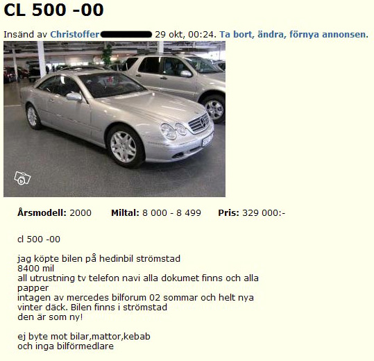 CL 500 -00