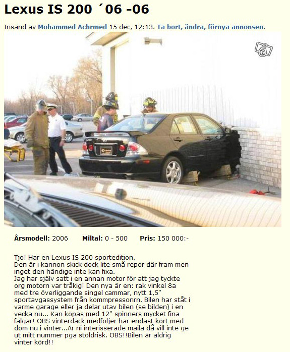Lexus IS 200 ´06 -06