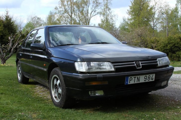 Ångest på fyra hjul. Peugeot 605 3.0 -92