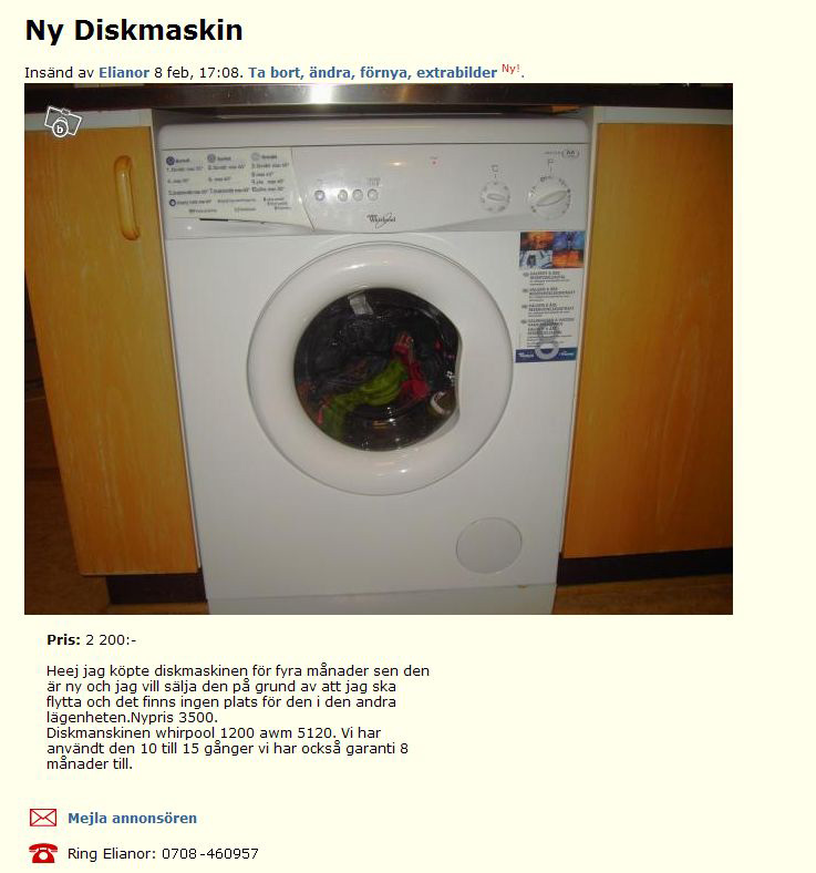 Ny Diskmaskin