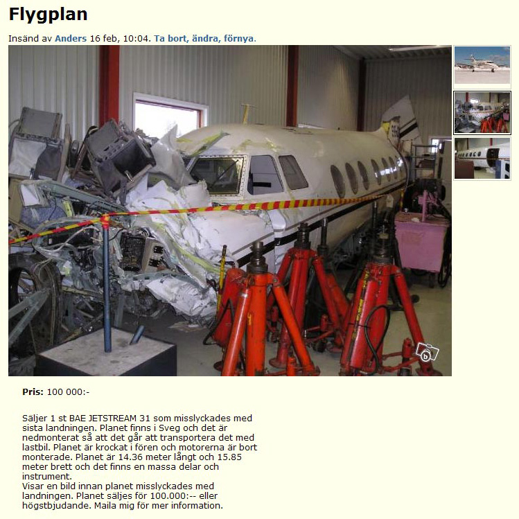 Flygplan