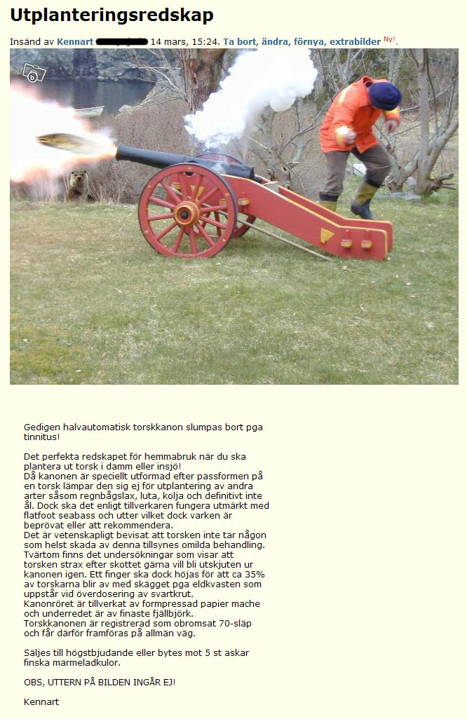 Utplanteringsredskap