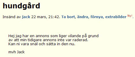 hundgård