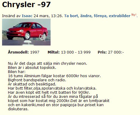 Chrysler -97