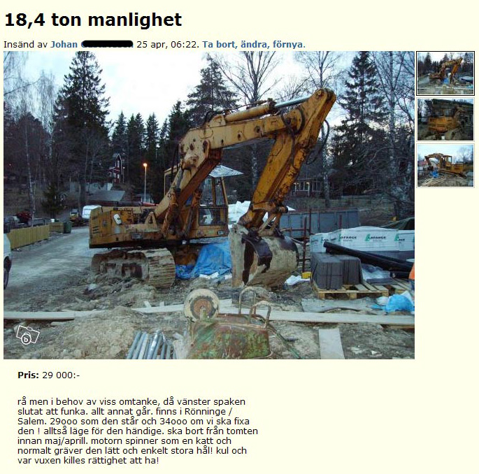18,4 ton manlighet