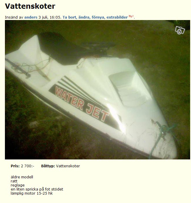 Vattenskoter