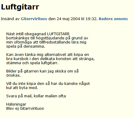 Luftgitarr