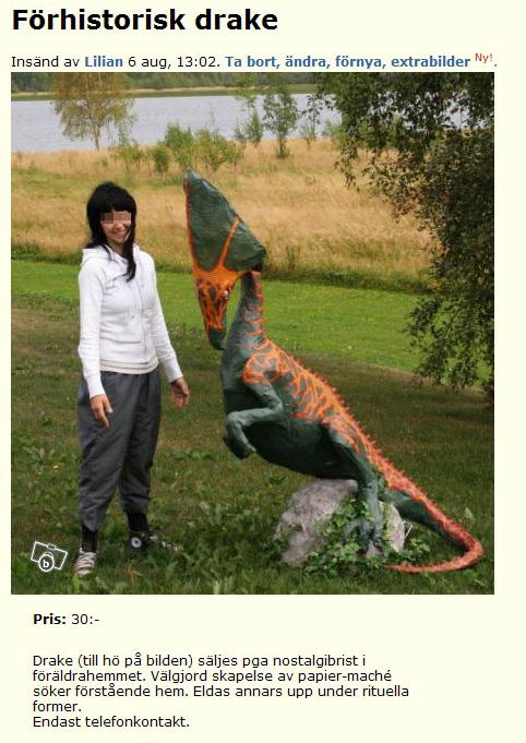 Förhistorisk drake