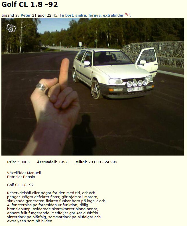 Golf CL 1.8 -92