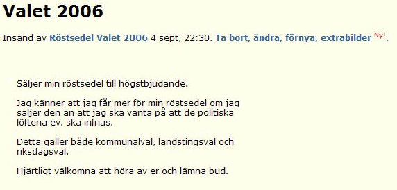 Valet 2006