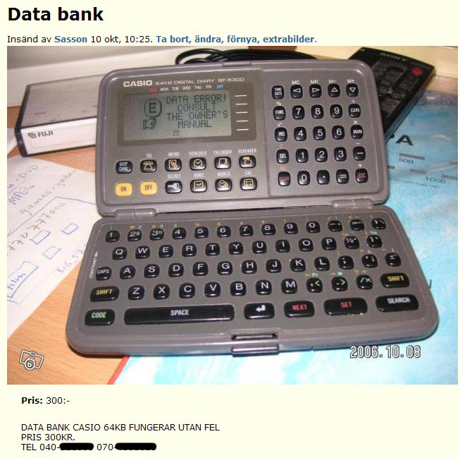 Data bank