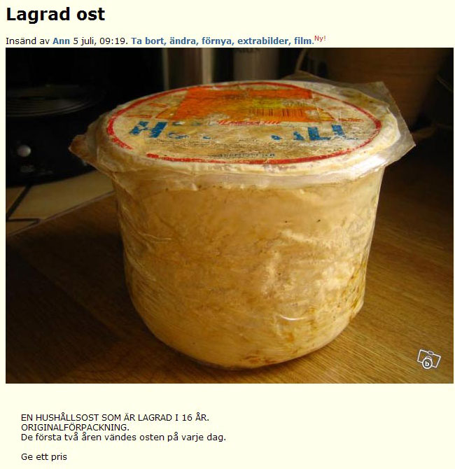 Lagrad ost