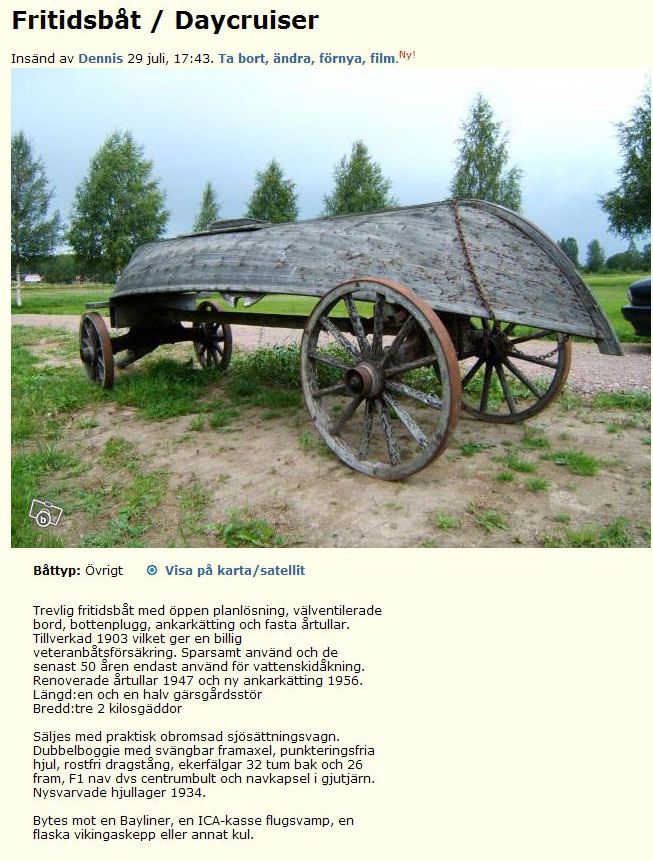 Fritidsbåt / Daycruiser