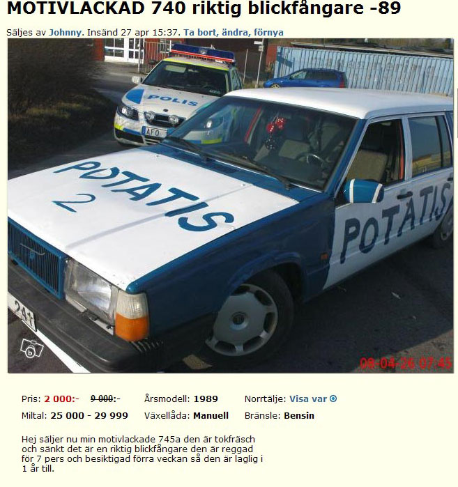 MOTIVLACKAD 740 riktig blickfångare..