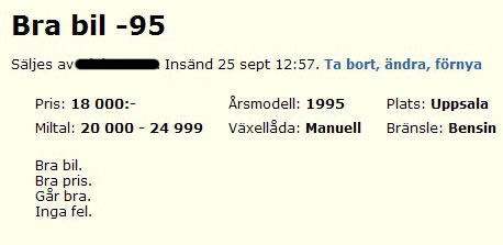 Bra bil -95