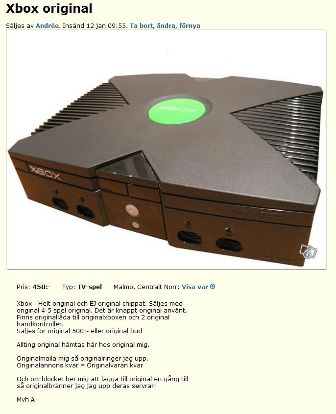 Xbox original