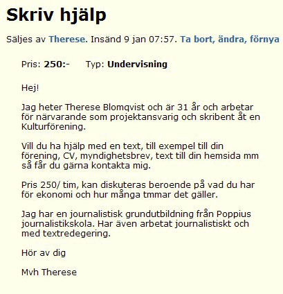 Skriv hjälp