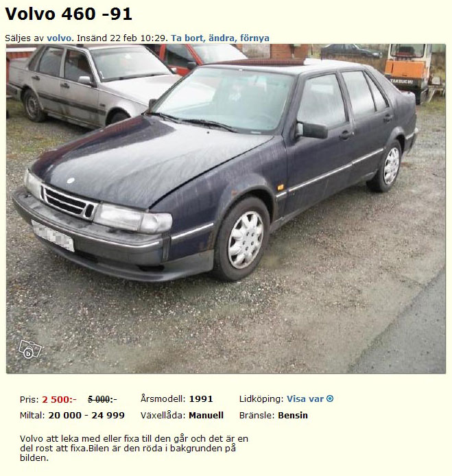 Volvo 460 -91