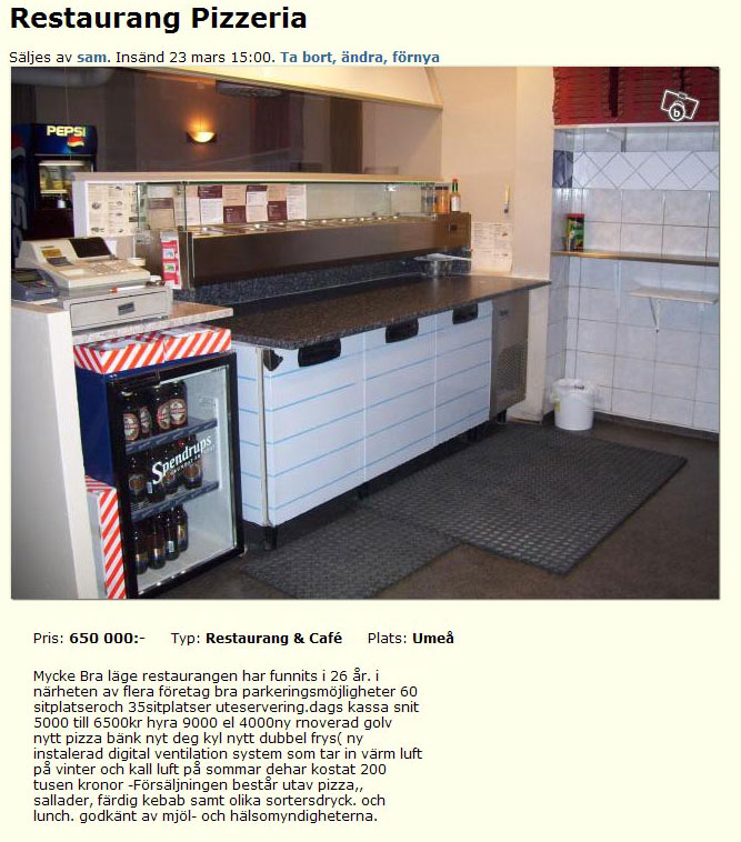 Restaurang Pizzeria