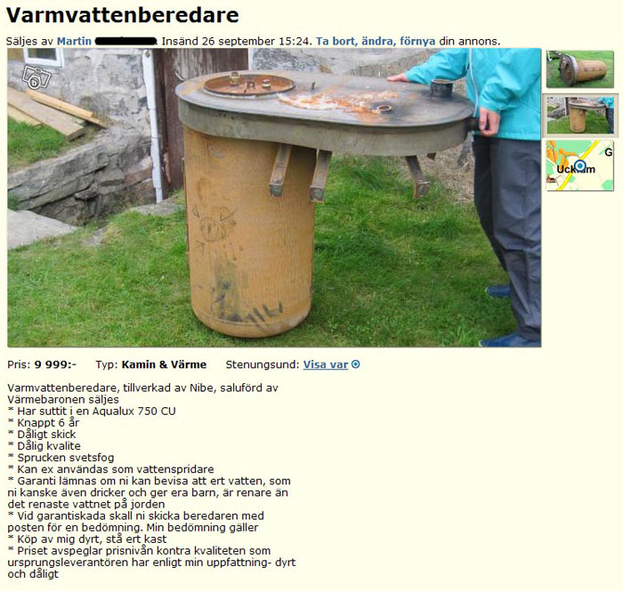 Varmvattenberedare