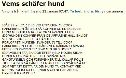 Vems schäfer hund