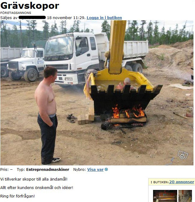 Grävskopor